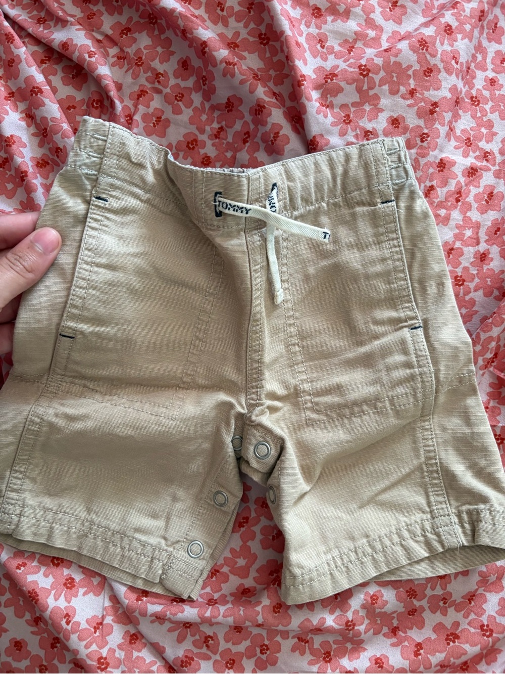 Tommy Hilfiger Beige Kids Shorts